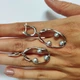 Серебряные серьги с натуральным жемчугом (2128762) - изображение 3