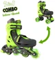 Ролики Neon COMBO SKATES Салатовий (Розмір 34-38) - зображення 1
