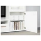 Коробка KUGGIS IKEA 202.802.07 білий 18x26x8 пластик - зображення 3