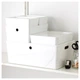 Коробка KUGGIS IKEA 202.802.07 білий 18x26x8 пластик - зображення 4