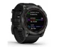 Смарт-годинник Garmin Fenix 7X Sapphire Solar Carbon Gray DLC Titanium with Black Band (010-02541-34) - изображение 3