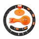 Умный массажный обруч для похудения Intelligent Hula Hoop Черный - изображение 1