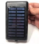 Портативная зарядка Power Bank Metal Led Solar Black 20000 mah (FG22) - изображение 1