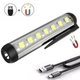 Ліхтар ручка медична ZJ-1159-LED+7SMD, Li-Ion акумулятор, магніт, ЗП Type-C - зображення 1