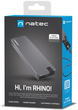 Obudowa zewnętrzna NATEC Rhino na SSD M.2 NVMe USB Type-C 3.2 Szara (NKZ-1953) - obraz 6