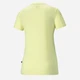 Футболка бавовняна жіноча Puma Ess Logo Tee Heather 586876-40 S Жовта (4063697258891) - зображення 5