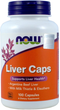 Suplement diety Now Foods Liver Caps 100 kapsułek Wspomaga Pracę Wątroby (733739024329) - obraz 1