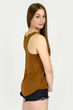 Майка Stradivarius 2015/209/442 коричневая M - изображение 3