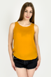 Майка Stradivarius 2015/209/330 желтая M - изображение 1