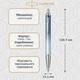 Ручка кулькова Parker IM 17 Premium Last Frontier Polar CT BP 25 432 - зображення 2