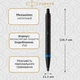 Кулькова ручка Parker IM 17 Professionals Vibrant Rings Marine Blue BT BP 27032 - зображення 2