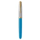 Пір'яна ручка Parker 51 Premium Turquoise GT FP F 56 411 - изображение 6