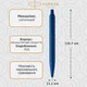 Кулькова ручка Parker IM 17 Professionals Monochrome Blue BP 28 132 - зображення 2