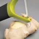 Овощечистка ручная Joseph Joseph Multi-Peel Y-shaped Green 10107 (01000275) - изображение 7