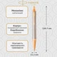 Кулькова ручка Parker IM 17 Premium Warm Silver GT 24 132 - изображение 2