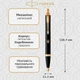 Кулькова ручка Parker IM 17 Black GT BP Тризуб 22 032_TR - зображення 2
