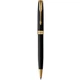 Ручка шариковая Parker Sonnet Matte Black GT BP 84 832 - изображение 1
