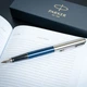 Перьевая ручка Parker Jotter 17 Royal Blue CT FP M 16 312 - изображение 6