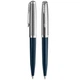 Ручка кулькова Parker 51 Midnight Blue CT BP 55 232 - изображение 6