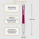 Ручка кулькова Parker URBAN 17 Vibrant Magenta CT BP 30 535 - изображение 2