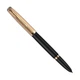 Ручка пір'яна Parker 51 Premium Black GT FP18 F 57 011 - изображение 4