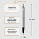 Ручка кулькова Parker IM 17 Stainless Steel CT BP 26232 - зображення 2