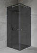 Раздвижная душевая кабина S-Mix ширина проема 950x950 мм Графит - изображение 1