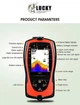 Беспроводной эхолат Lucky FF1108-1CWLA с цветным TFT дисплеем 2.4", глубина до 45 м (437/1) - изображение 7
