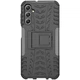 Чехол Armor для Samsung Galaxy A24 / A245 бампер противоударный с подставкой Black - изображение 2