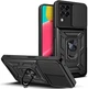 Чохол Hide Shield для Samsung Galaxy M33/M336 протиударний бампер з підставкою Black - зображення 1