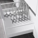 Подставка для крышек посуды раздвижная IKEA VARIERA нержавеющая сталь - изображение 2