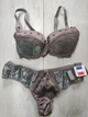 Комплект женского белья Польша PUSH-UP Kinga lingerie de femme DIUNA M2133 75С кофе с молоком - изображение 1