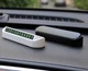 Парковочная карта - автовизитка P-23 Temporary Parking Number (Black) - изображение 8