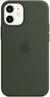 Etui Apple MagSafe Silicone Case do Apple iPhone 12 mini Cypress Green (MHKR3) - obraz 4