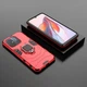 Чехол Iron Ring для Xiaomi Redmi 12C противоударный бампер с подставкой Red - изображение 3