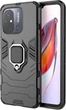 Чохол Iron Ring для Xiaomi Redmi 12C протиударний бампер із підставкою Black - зображення 5