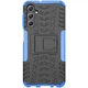 Чехол Armor для Samsung Galaxy A24 / A245 бампер противоударный с подставкой Blue - изображение 2