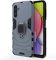 Чехол Iron Ring для Samsung Galaxy A14 / A145 противоударный бампер с подставкой Navy-Blue - изображение 3