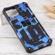 Чехол Military Shield для Samsung Galaxy M33 / M336 бампер противоударный с подставкой Blue - изображение 2