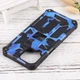 Чехол Military Shield для Samsung Galaxy M33 / M336 бампер противоударный с подставкой Blue - изображение 4