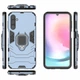 Чохол Iron Ring для Samsung Galaxy A24/A245 протиударний бампер з підставкою Navy-Blue - зображення 5