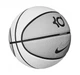 Мяч баскетбольный Nike ALL COURT 8P K DURANT DEFLATED SUMMIT WHITE/GREY FOG/BLACK/BLACK 07 (N.100.7111.113.07) - изображение 2