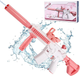 Дитячий електричний акумуляторний водяний автомат UKBOO із прицілом Water Gun M416 , Pink ( HQB007702 ) - зображення 1