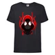Футболка детская Марвел (Marvel & DC) черная (spiderman-001-black) 140 см - изображение 1