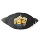 Сумка Бананка на пояс Миньоны (Minions-005) Cappuccino Toys черная - изображение 1