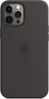 Панель Apple MagSafe Silicone Case для Apple iPhone 12 Pro Max Black (MHLG3) - зображення 3