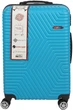 Чемодан на 4-х колесиках G&D Polo Suitcase Model 600 размер M 45 x 30 x 67 см Бирюзовый - изображение 3