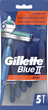 Jednorazowe maszynki do golenia (brzytwy) męskie Gillette Blue 2 Plus 5 szt (3014260283254) - obraz 3