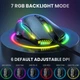 Мышь игровая компьютерная Onikuma CW905 Black с RGB подсветкой, проводная - изображение 3