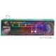 Клавиатура проводная и игровая мышка KeyBoard JX-KT288 Чёрная для игр компьютера ПК и ноутбука Комплект - изображение 5
